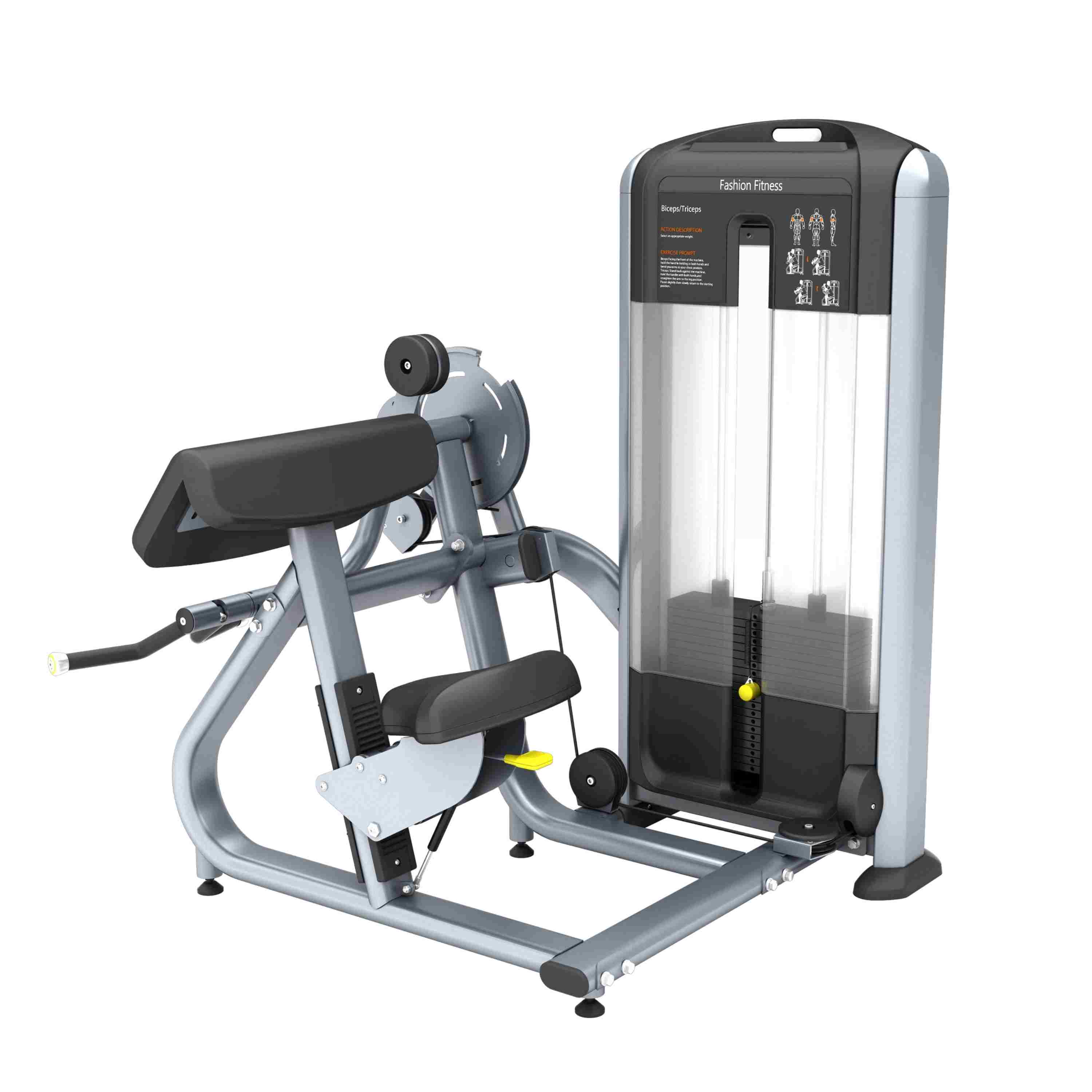 Siddende biceps curl maskine
